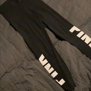 PINK cotton leggings